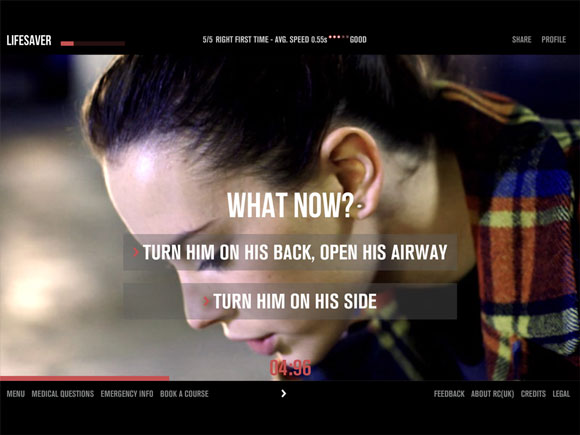 英国复苏协会CPR急救活动网站