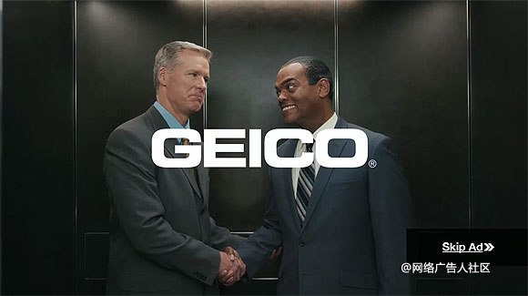 GEICO汽车保险YouTube创意小广告
