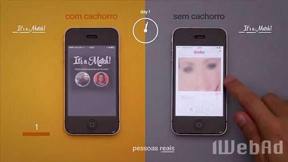 狗狗救助组织tinder交友网站营销活动