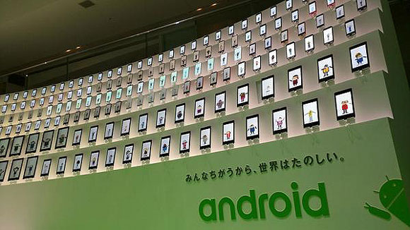 日本谷歌300支Android设备奏响欢乐颂