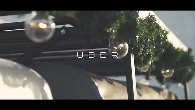 Uber圣诞节活动