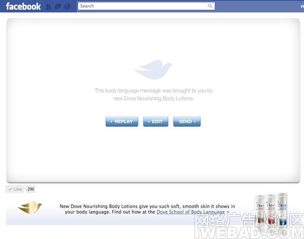 (Dove)Facebook罻App֫ԡ