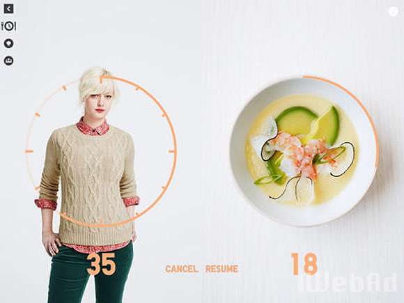 优衣库iPad App烹饪应用UNIQLO RECIPE
