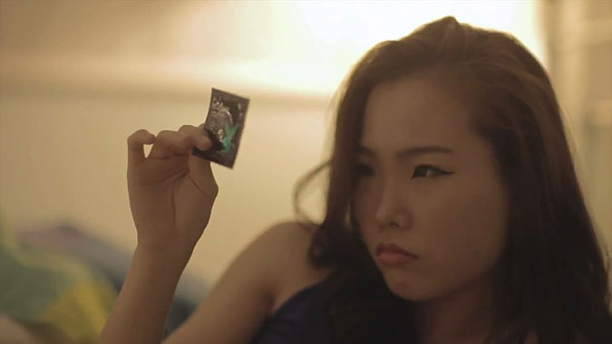 在一个不能做套套广告的国家